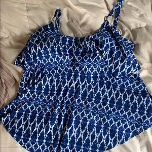 Swimsuit takini top